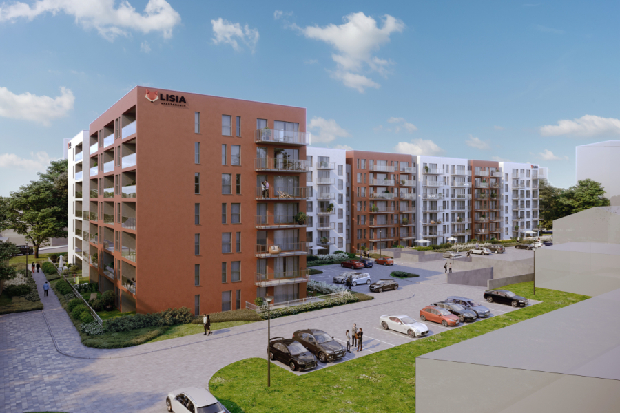 LISIA APARTAMENTY - MIEJSCA POSTOJOWE W HALI GARAŻOWEJ